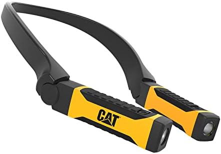 CAT Merchandise CT7100 200 Lumens Bright LED Hands-Free Neck Light, Perfect Light for Mechanics, Camping, Hunting, DIY Projects, Reading