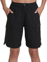 Rrosseyz Women's Hiking Cargo Shorts with Pockets Quick Dry Athletic Gym for Women Exercise Lounge