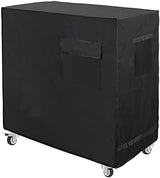 Cooler Cart Cover Black, Luxiv Waterproof Rolling Cooler Cover 34L x 20W x 32H inches 80 Quart Rolling Ice Chest Cover for Anti Rain, Sunlight, Dust