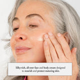 BOOM! by Cindy Joseph Boomsilk - Rejuvenating Face & Body Moisturizer For Aging Skin - Organic Body Lotion for Women to Soften and Protect Your Skin - 4 Oz