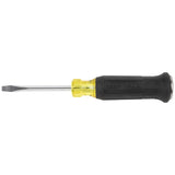 Klein Tools 85442DD Screwdriver Set, Demolition Screwdriver, 1/4-Inch and 5/16-Inch Keystone Tips with Plated Metal Strike Cap, 2-Piece