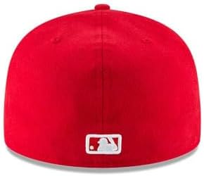 New Era Los Angeles Dodgers 59Fifty Fitted Hat, Adult, Black/White