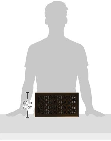 Decor Grates SPH612-RB Floor Register, 6x12, Rubbed Bronze Finish