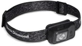 BLACK DIAMOND Astro 300-R Rechargeable LED Headlamp, Dimmable IPX4 Rainproof Headlamp for Camping, Hiking, Running, Work, Travel, Graphite