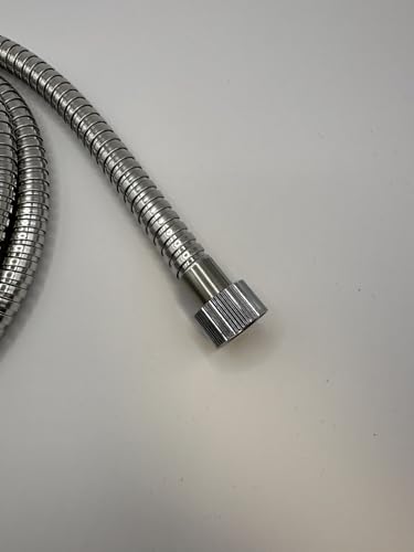 Taps2Traps® Victorian Style Traditional Shower Handset White & Chrome Bathroom Hand Held Or Fits Cradle + High Flow Shower Hose