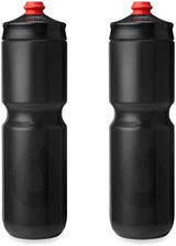 HydraPak Breakaway Surge Lightweight Bike Water Bottle 2-Pack (20oz, 25oz, 30oz) - High Flow, Cycling & Sports Squeeze Bottle