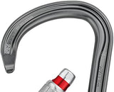 PETZL - William, Locking Carabiner for Belaying