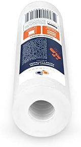Aquaboon 5 Micron 10 x 2.5 Sediment Filter - Whole House Water Filter Replacement Compatible with Well Water Filters - P5, AP110, WHKF-GD05, 4 Pack