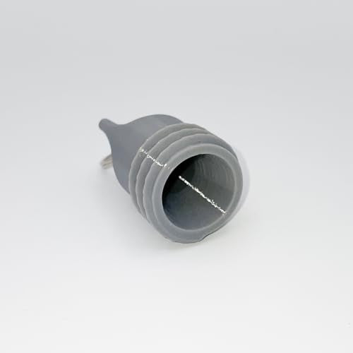 Propane Hose Protector Plug 2-Pack - QCC1 Threaded for RV, BBQ Grill, Travel Trailer - Double Protection, Made in USA
