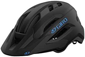 Giro Fixture II MIPS Mountain Bike Helmet for Men, Women, Kids, and Adults – Matte Black/Blue Logo, Universal Youth (50-57cm)