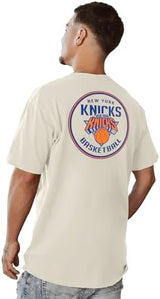 Blue 84 NBA Officially Licensed T-Shirt Ringspun Front/Back Ivory