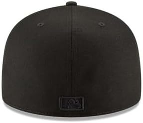 New Era Los Angeles Dodgers 59Fifty Fitted Hat, Adult, Black/White