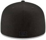 New Era Los Angeles Dodgers 59Fifty Fitted Hat, Adult, Black/White