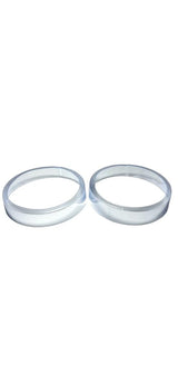 Clear Shrink Bands - Fits Round Plastic Soup/Deli Containers Sizes 8-32 Ounces (Pack of 250 Pieces) By ProPac & Seal