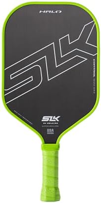 Selkirk Sport SLK Halo Raw Carbon Fiber Pickleball Paddle | Designed in The USA | Choose from The T700 Raw Carbon Fiber Power, The 18k Ultraweave Control, or The Kevlar Linkweave Thermoformed Pro