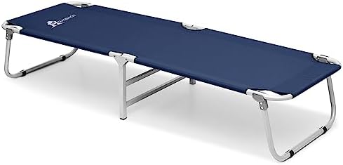 Magshion Portable Military Fold Up Camping Bed Cot + Free Storage Bag- 7 Colors