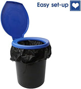 Portable Toilet Seat for 5 Gallon Bucket Emergency Outdoor Camping Snap on Luggable Loo Toilet Cover for Adults and Kids