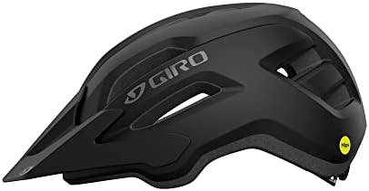 Giro Fixture II MIPS Mountain Bike Helmet for Men, Women, Kids, and Adults – Matte Black/Grey Logo, Universal Adult (54–61 cm)