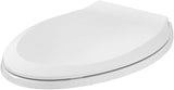 American Standard 5503A00B.020 Slow Elongated Closed Front Toilet Seat, White