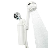 Aquasana Shower Filter | Dermatologist-recommended for softer, healthier skin & hair | Proven to reduce 90% of chlorine for 6 months | High pressure | Handheld wand shower head | AQ-4105