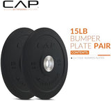 CAP Barbell Rubber Olympic Bumper Plate | Multiple Options/Colors