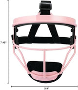 Dinictis Softball Face Mask, Lightweight, Comfortable, with Wide Field Vision, Durable and Safe Face Guards, Premium Protective Softball Fielder's Mask