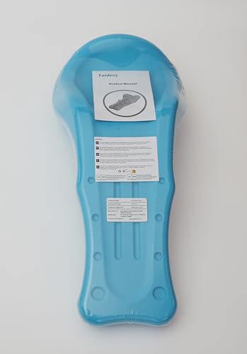 Fanlecy Neck and Shoulder Relaxer with Upper Back Massage Point, Cervical Traction Device Neck Stretcher for TMJ Pain Relief and Cervical Spine Alignment Chiropractic Pillow (Blue)