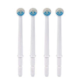 Replacement Part for Waterpik or other Water Flossers/Irrigators (Aquaflosser 4 Brush Head Tips)