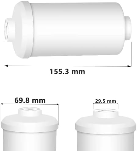 Fluoride and Arsenic Filter NSF/ANSI 42 Certified,Replacement for PF-2® Fluoride Filters,K5366 Replacement for Berkey Fluoride Filters Compatible with Berkey Gravity Filtration System-Pack of 2