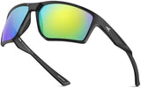 KastKing Osage Polarized Sport Sunglasses for Men and Women, Ideal for Driving Fishing Cycling Running, UV Protection