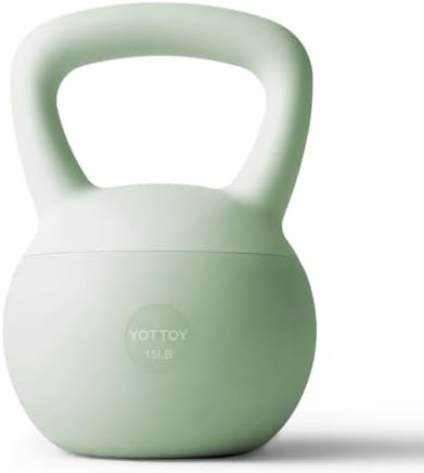 YOTTOY Soft Kettlebell,Kettlebell Anti-Slip Grip Weight for Home Workouts, Kettlebells Set Strength and Safety Guaranteed