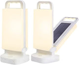 Camping Lantern, Solar Lanterns, Rechargeable Emergency Light Dimmable Camping Essential with USB Charging – Lanterns for Power Outages Hurricane, Hiking, Fish, and Home - 2 Pack