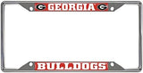 FANMATS NCAA Unisex-Adult Chrome Metal License Plate Frame