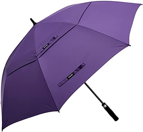G4Free 47/54/62/68 Inch Automatic Open Golf Umbrella Oversize Extra Large Double Canopy Vented Windproof Waterproof Stick Umbrellas