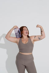 ZULU Goals Large Water Bottle Jug with Time Marker & Handle for All Day Hydration | Silicone Soft Straw with Locking Leak-Proof Lid | For Gym, Camping, Workout, and Outdoors | BPA-Free | 64oz, 128oz