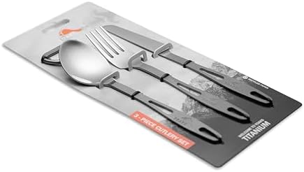 TOAKS Titanium 3-Piece Cutlery Set