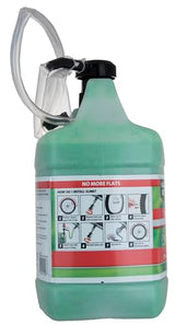 Slime 10204 Bike Tube Puncture Repair Sealant with Pump, Prevent and Repair, suitable for all Bicycles, 1 Gallon bottle