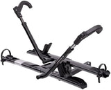 KUAT Sherpa 2.0 Durable Lightweight Aluminum Compact 2 Bike Transporting Hitch Rack with Cable Lock & Foldable Tire Cradles | Capacity - 40 Lbs per Tray