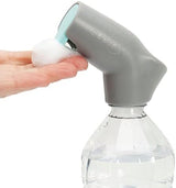 Refillable Caps, 2 Pack - Universal Fit Turns Most Disposable Water Bottles Into A Hand Washing Station