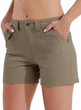 Willit Women's Golf Hiking Shorts Quick Dry Athletic Casual Summer Shorts with Pockets 4.5 in