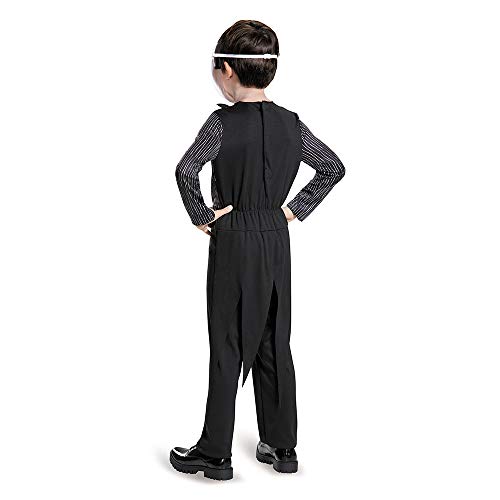 Nightmare Before Christmas Jack Skellington Costume for Kids, Official Nightmare Before Christmas Costume, Medium (7-8)