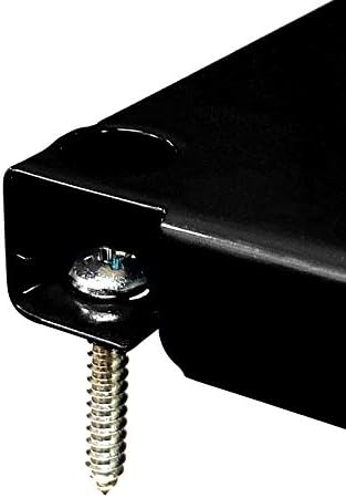 Wall Control 30-P-3232B Black Metal Pegboard Pack - (2) 32" Tall x 16" Wide Black Pegboards