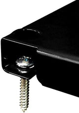 Wall Control 30-P-3232B Black Metal Pegboard Pack - (2) 32" Tall x 16" Wide Black Pegboards