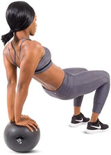 ProsourceFit Slam Medicine Balls 5, 10, 15, 20, 25, 30, 50lbs Smooth and Tread Textured Grip Dead Weight Balls for Strength and Conditioning Exercises, Cardio and Core Workouts