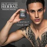 Tattoo Salve, Tattoo Aftercare Balm, Paraben Free Healing OIntment For New Tattoos, Brightening Moisturizer For Old Ink, Itchy Tattoo Relief Cream, Plastic Free, Ora’s Amazing Herbal, 1 oz Travel Size