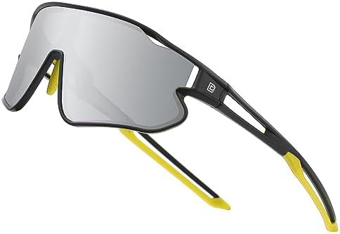 DUCO Kids Sunglasses Youth Baseball Sun Glasses Lightweight TR90 Frame UV400 Sports Cycling Shades for Boys Girls DK268