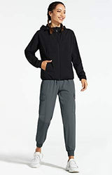 Libin Women's Cargo Joggers Lightweight Quick Dry Hiking Pants Athletic Lounge Casual Travel Petite/Regular/Tall