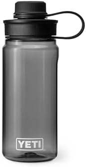 YETI Yonder Water Bottle with Yonder Tether Cap, Lightweight, Leakproof and BPA-Free
