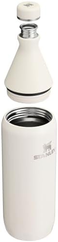 STANLEY All Day Slim Bottle 20-34 OZ | Twist off Lid with Leakproof Seal | Slim Design for Travel & Gym | Insulated Stainless Steel | BPA-Free