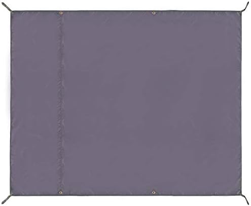 REDCAMP Waterproof Camping Tent Tarp - 95" x116'', 4 in 1 Multifunctional Tent Footprint for Camping, Hiking and Survival Gear, Lightweight and Compact